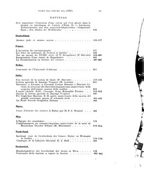 Archeion archivio di storia della scienza