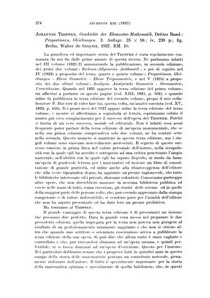 Archeion archivio di storia della scienza