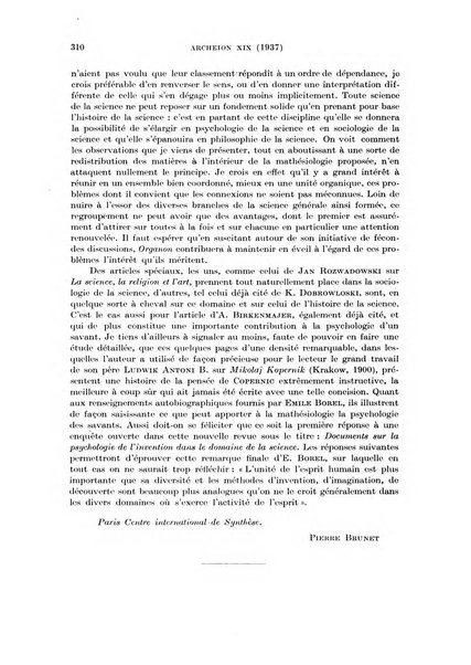 Archeion archivio di storia della scienza