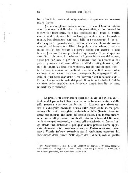 Archeion archivio di storia della scienza