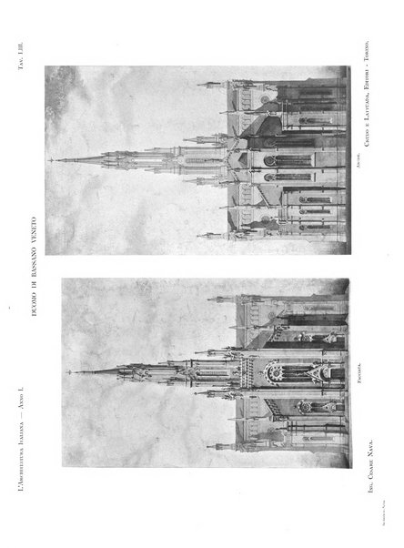 L'architettura italiana periodico mensile di costruzione e di architettura pratica