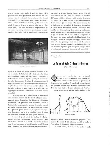 L'architettura italiana periodico mensile di costruzione e di architettura pratica