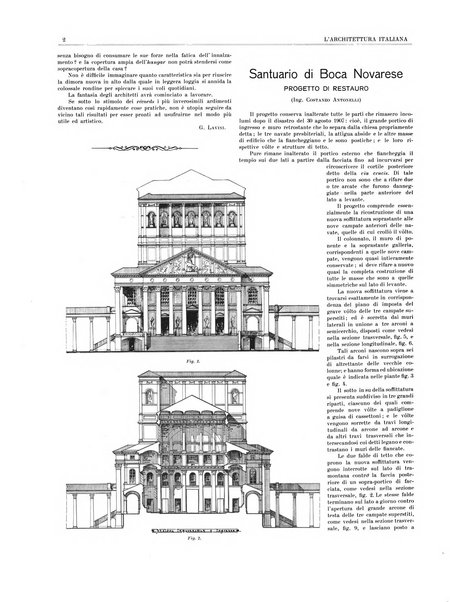 L'architettura italiana periodico mensile di costruzione e di architettura pratica