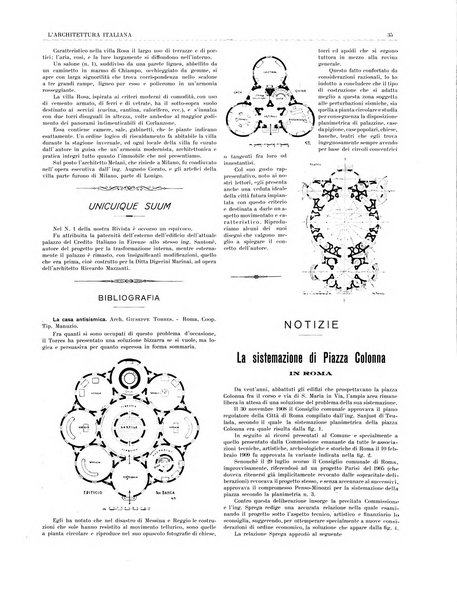 L'architettura italiana periodico mensile di costruzione e di architettura pratica