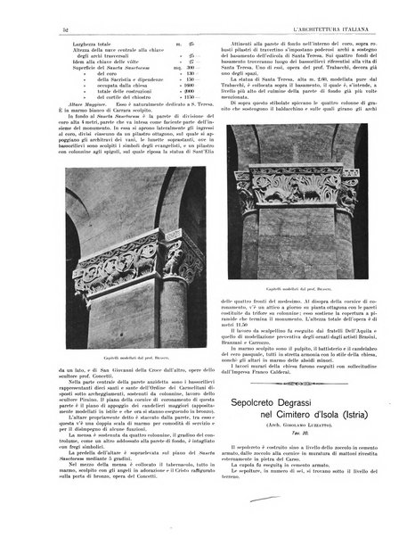 L'architettura italiana periodico mensile di costruzione e di architettura pratica