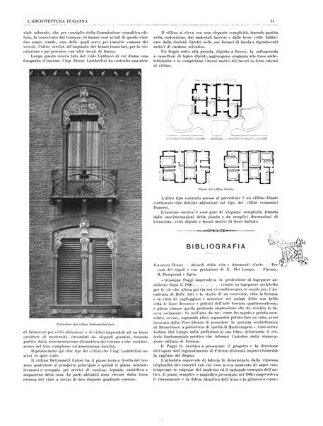 L'architettura italiana periodico mensile di costruzione e di architettura pratica