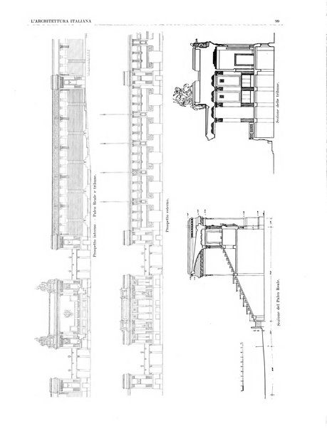 L'architettura italiana periodico mensile di costruzione e di architettura pratica