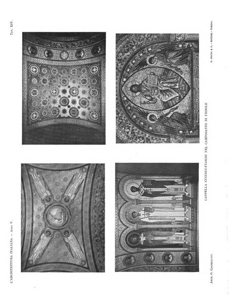 L'architettura italiana periodico mensile di costruzione e di architettura pratica