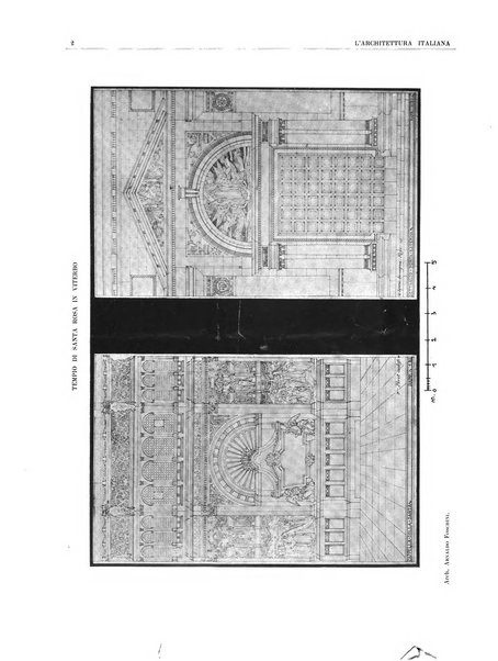 L'architettura italiana periodico mensile di costruzione e di architettura pratica