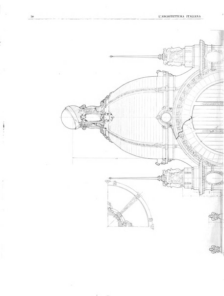 L'architettura italiana periodico mensile di costruzione e di architettura pratica