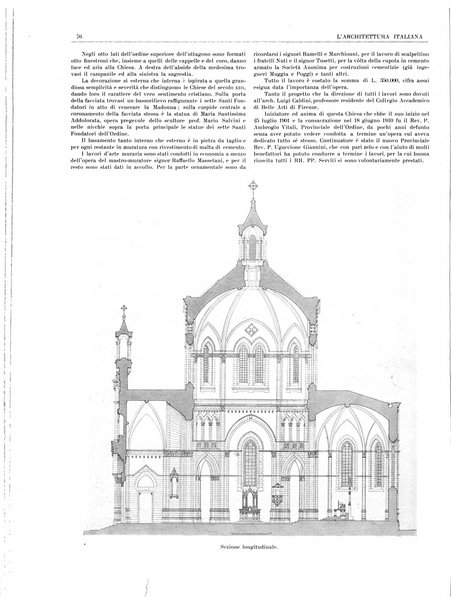 L'architettura italiana periodico mensile di costruzione e di architettura pratica