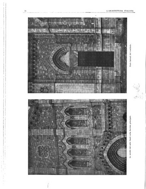 L'architettura italiana periodico mensile di costruzione e di architettura pratica