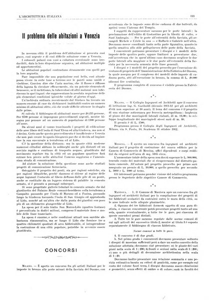 L'architettura italiana periodico mensile di costruzione e di architettura pratica