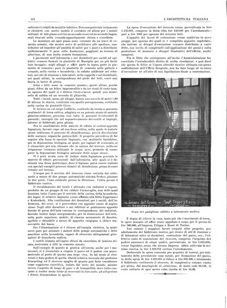 L'architettura italiana periodico mensile di costruzione e di architettura pratica