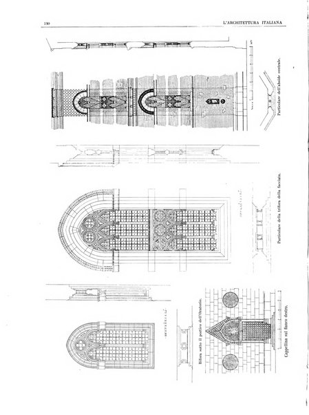 L'architettura italiana periodico mensile di costruzione e di architettura pratica