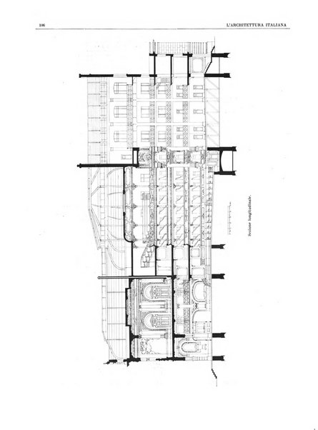 L'architettura italiana periodico mensile di costruzione e di architettura pratica