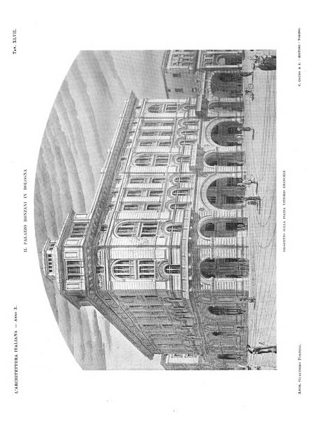 L'architettura italiana periodico mensile di costruzione e di architettura pratica