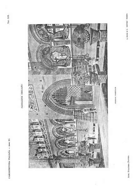 L'architettura italiana periodico mensile di costruzione e di architettura pratica