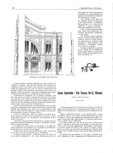 L'architettura italiana periodico mensile di costruzione e di architettura pratica