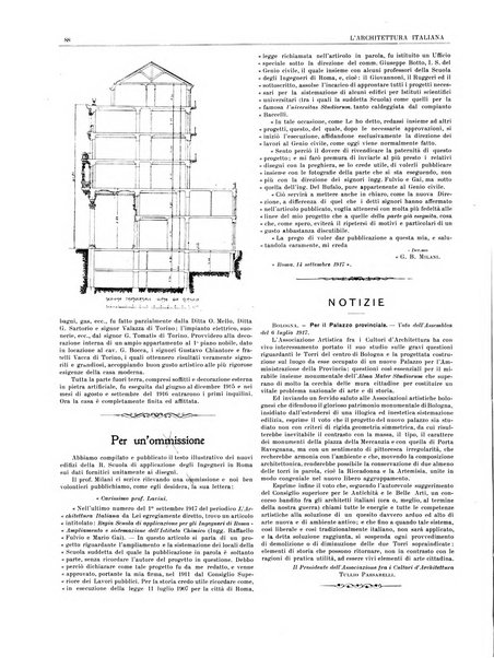 L'architettura italiana periodico mensile di costruzione e di architettura pratica