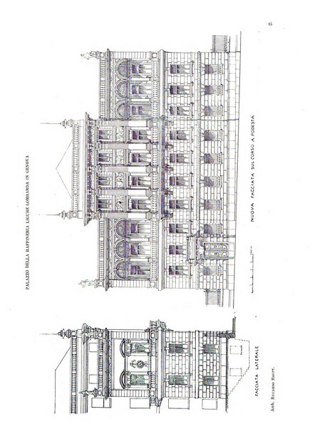 L'architettura italiana periodico mensile di costruzione e di architettura pratica