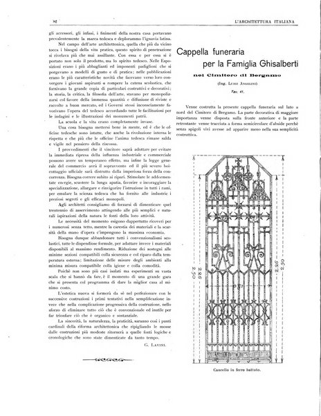 L'architettura italiana periodico mensile di costruzione e di architettura pratica