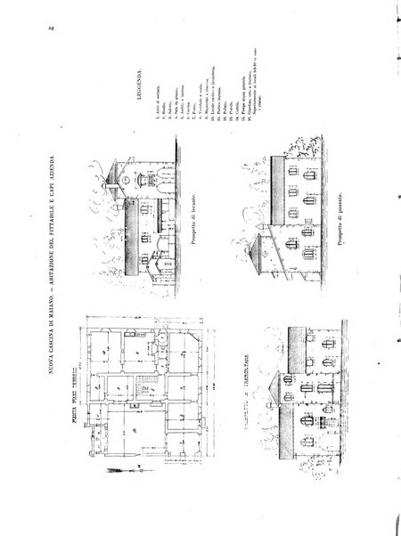 L'architettura italiana periodico mensile di costruzione e di architettura pratica