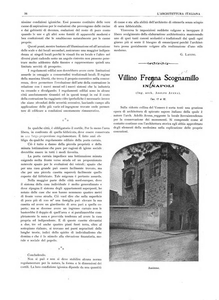 L'architettura italiana periodico mensile di costruzione e di architettura pratica