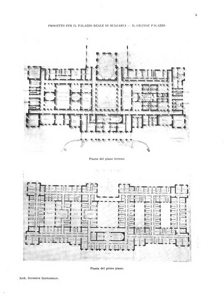 L'architettura italiana periodico mensile di costruzione e di architettura pratica