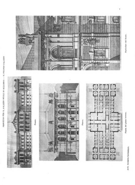 L'architettura italiana periodico mensile di costruzione e di architettura pratica