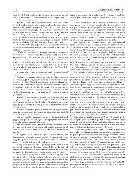 L'architettura italiana periodico mensile di costruzione e di architettura pratica