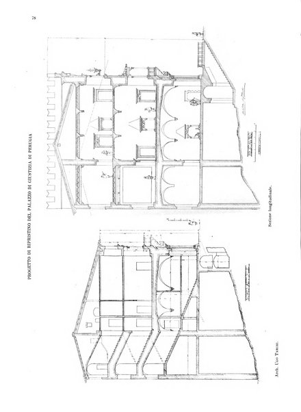 L'architettura italiana periodico mensile di costruzione e di architettura pratica