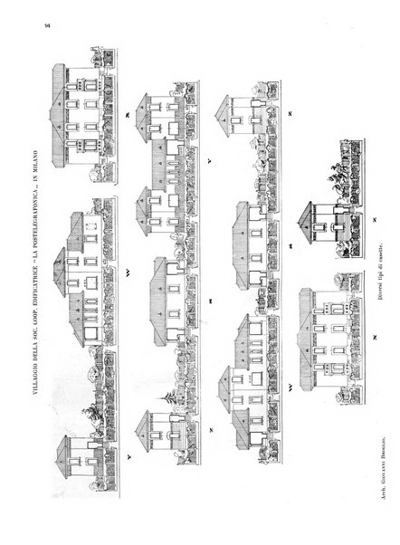 L'architettura italiana periodico mensile di costruzione e di architettura pratica