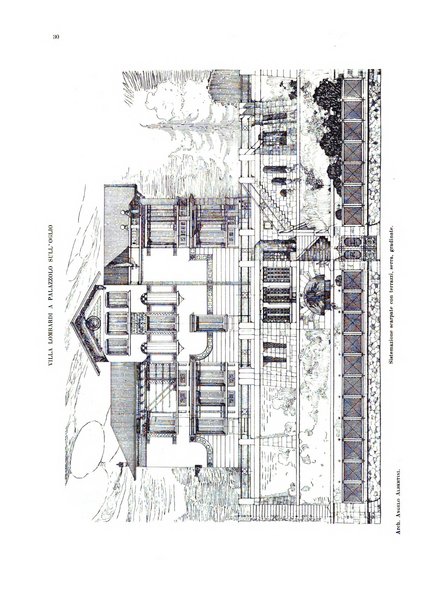 L'architettura italiana periodico mensile di costruzione e di architettura pratica