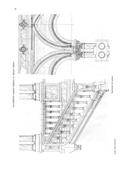 L'architettura italiana periodico mensile di costruzione e di architettura pratica