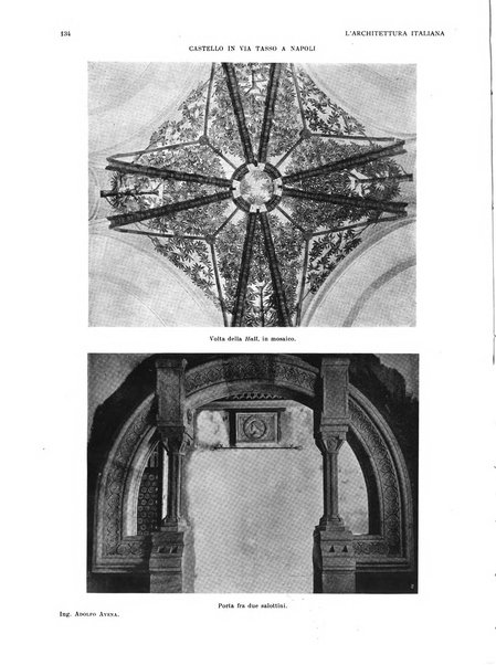 L'architettura italiana periodico mensile di costruzione e di architettura pratica