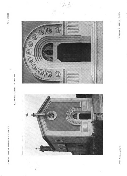 L'architettura italiana periodico mensile di costruzione e di architettura pratica