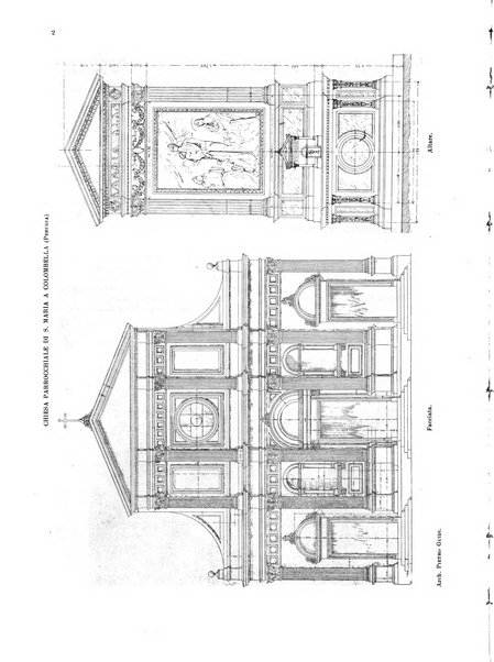 L'architettura italiana periodico mensile di costruzione e di architettura pratica