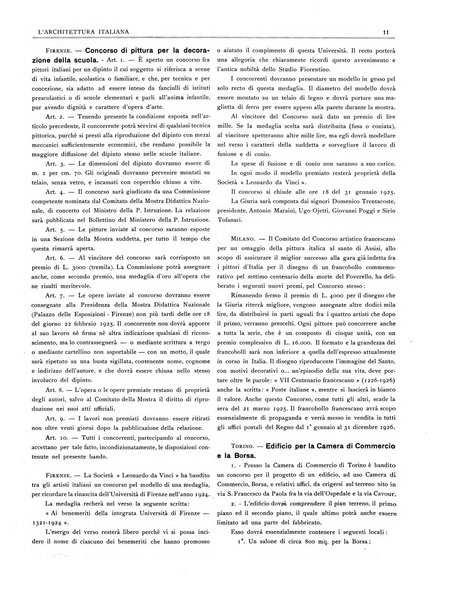 L'architettura italiana periodico mensile di costruzione e di architettura pratica