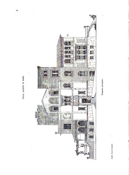 L'architettura italiana periodico mensile di costruzione e di architettura pratica