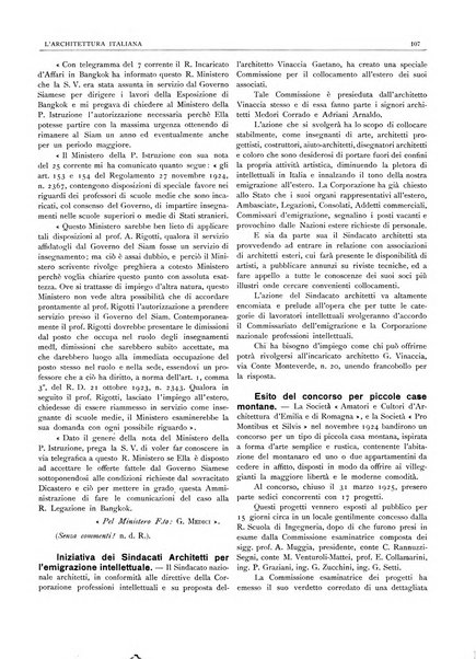 L'architettura italiana periodico mensile di costruzione e di architettura pratica