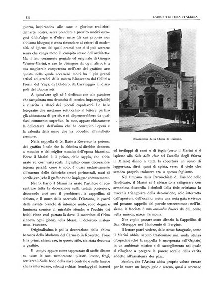 L'architettura italiana periodico mensile di costruzione e di architettura pratica