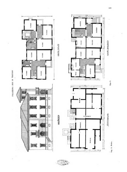 L'architettura italiana periodico mensile di costruzione e di architettura pratica