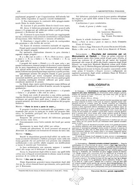 L'architettura italiana periodico mensile di costruzione e di architettura pratica