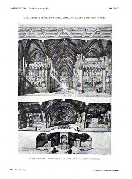 L'architettura italiana periodico mensile di costruzione e di architettura pratica