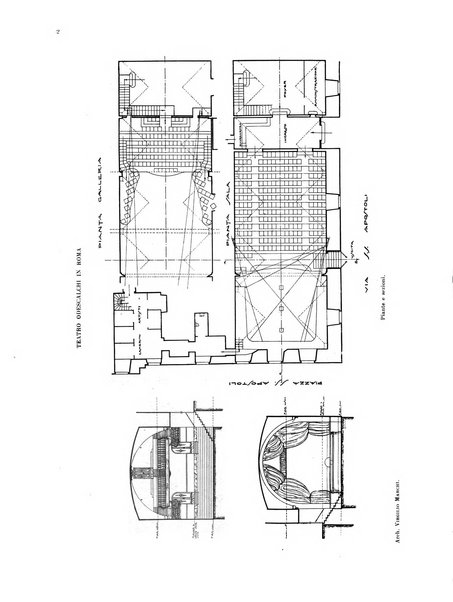 L'architettura italiana periodico mensile di costruzione e di architettura pratica