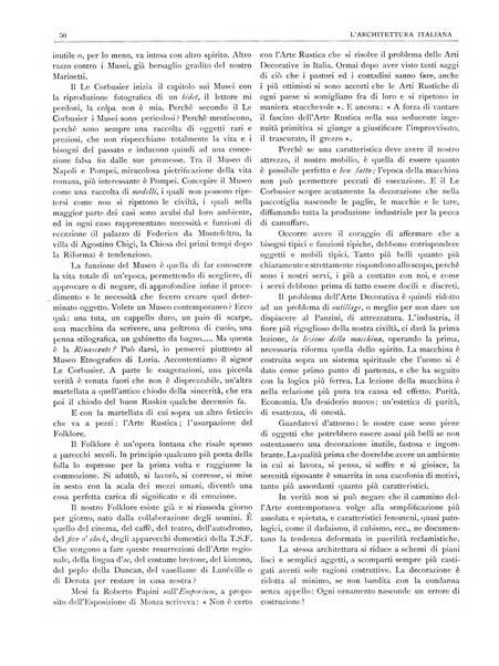 L'architettura italiana periodico mensile di costruzione e di architettura pratica