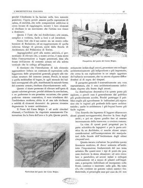 L'architettura italiana periodico mensile di costruzione e di architettura pratica