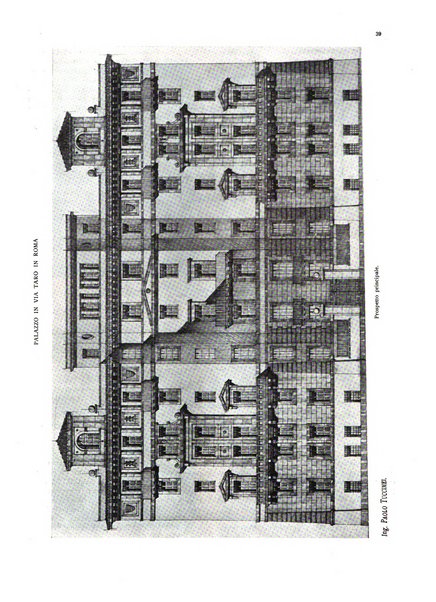 L'architettura italiana periodico mensile di costruzione e di architettura pratica