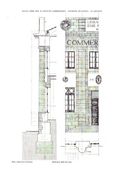 L'architettura italiana periodico mensile di costruzione e di architettura pratica